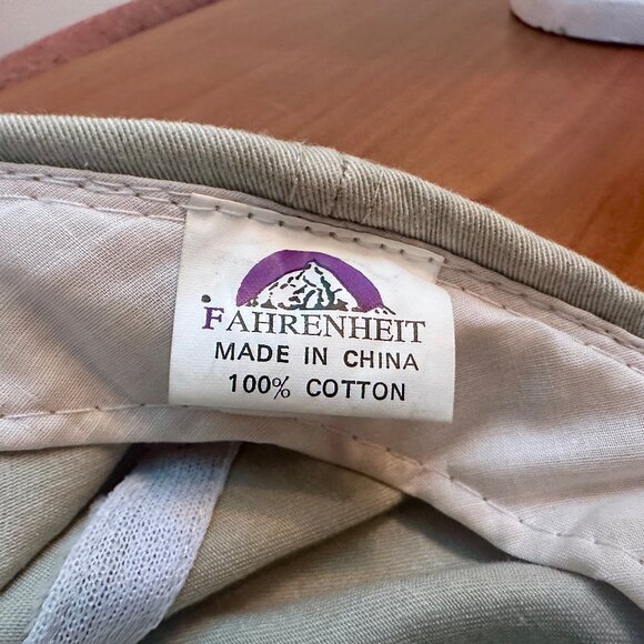 Anaconda (1997) - Movie Crew Wrap Gift - VTG Ball Cap Embroidered (Beige) - Rare - Picture 5 of 5